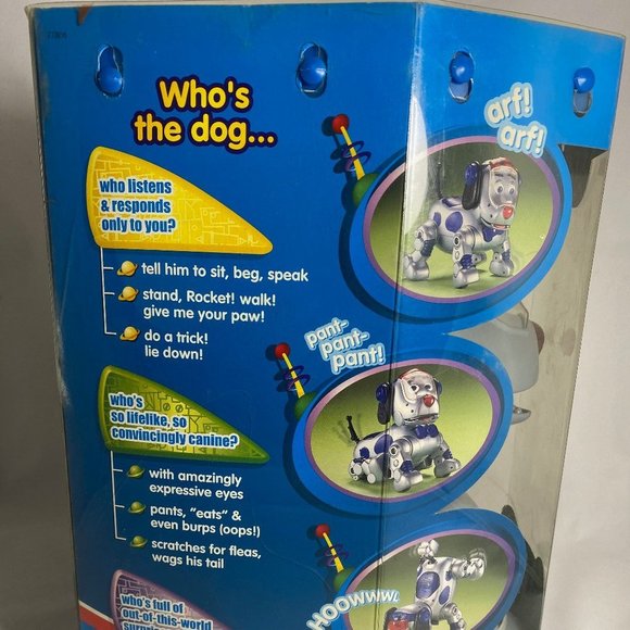 Vintage Fisher Price Rocket the Wonder Dog Robotic Pet - Picture 3 of 3
